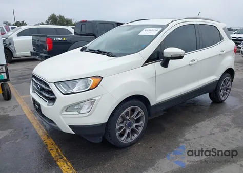 2020 Ford Ecosport Titanium z USA, uszkodzony, nr VIN MAJ3S2KE1LC392572